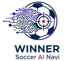 WINNERサッカーAI的中ナビ　ロゴマーク